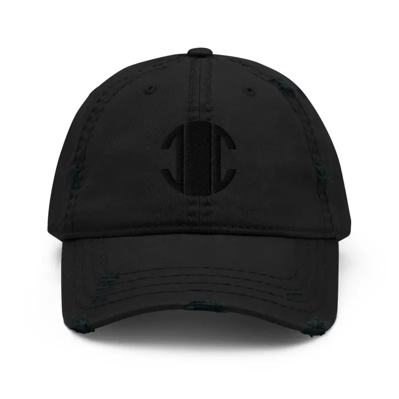 COC Black Distressed Cap