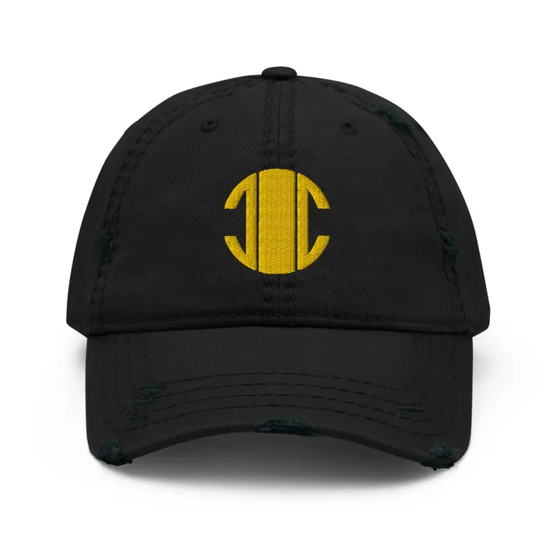 COC Yellow Distressed Cap